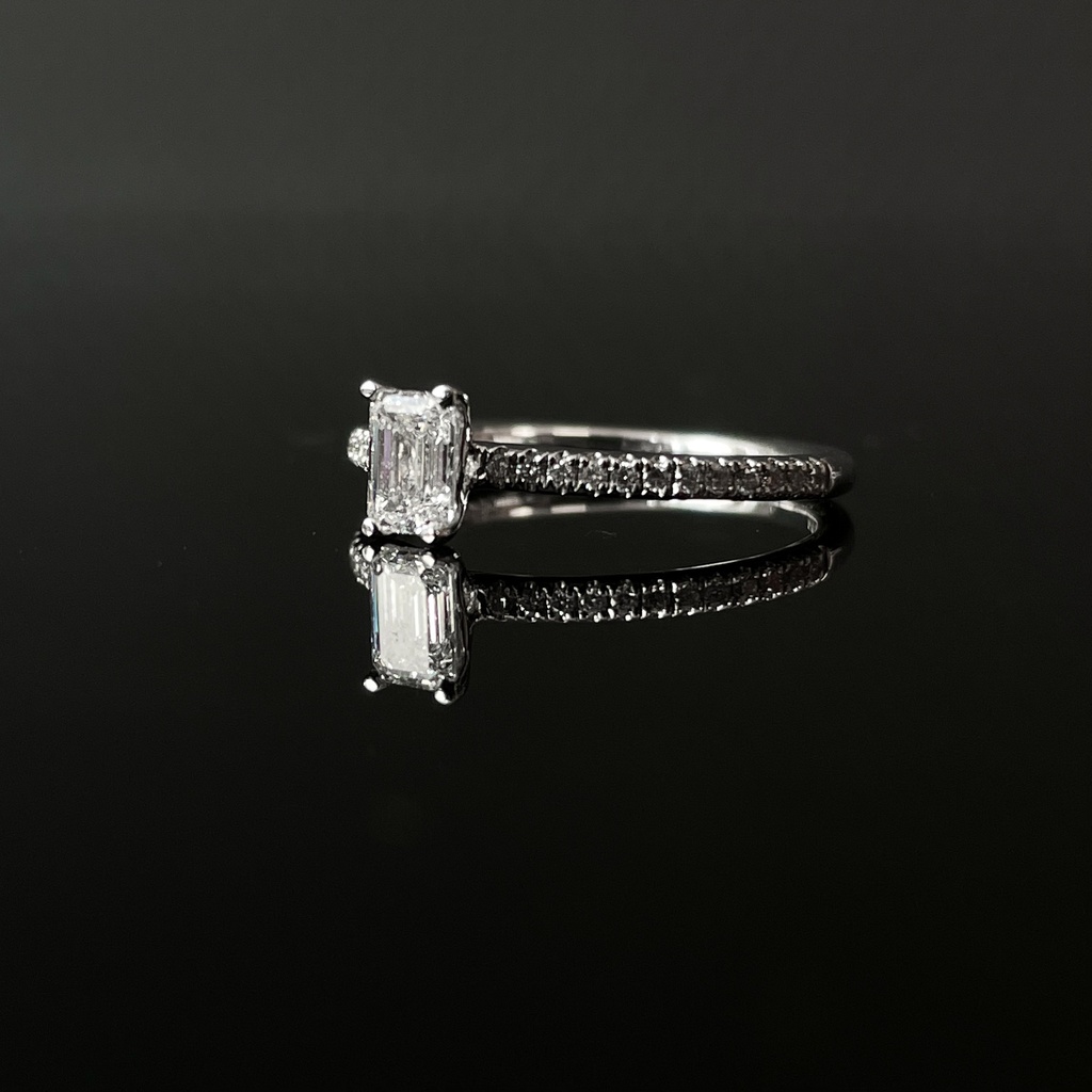 Bague Solitaire Diamants
