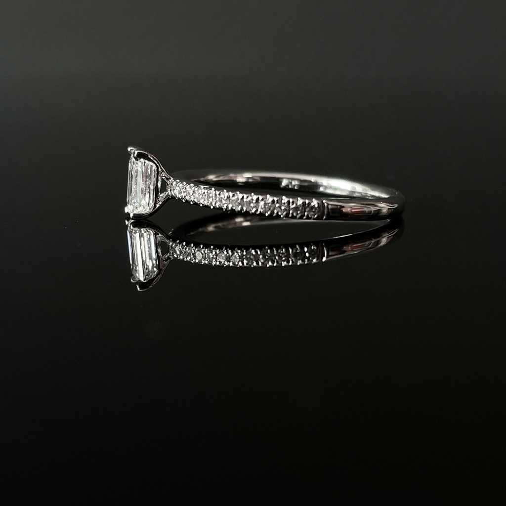 Bague Solitaire Diamants