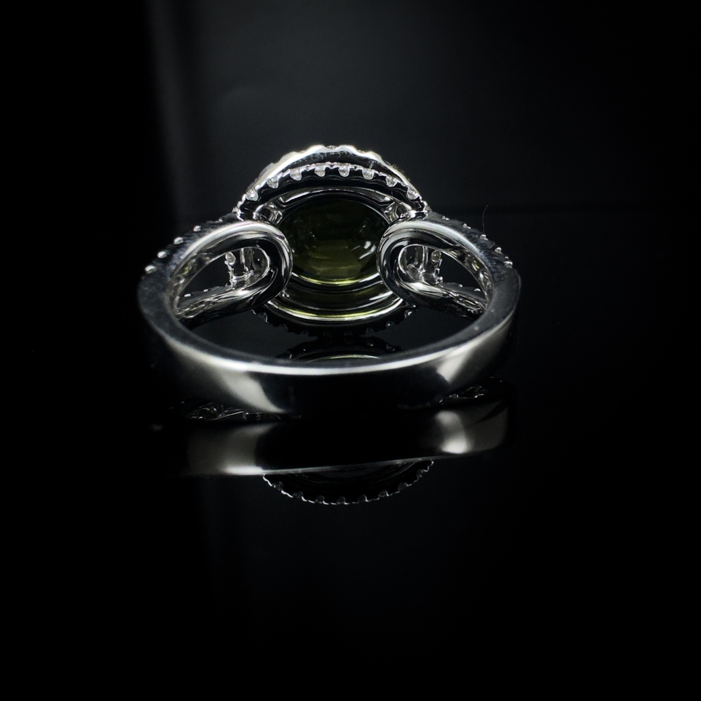 Bague Saphir et Diamants