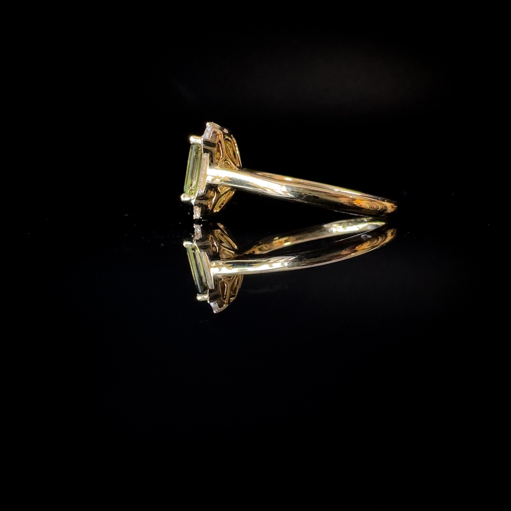 Bague Saphir & Diamants