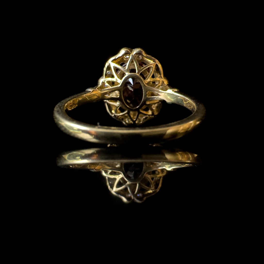 Bague Tourmaline & Diamants