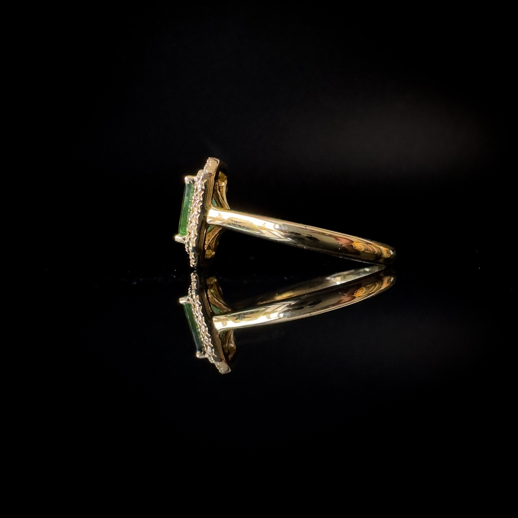 Bague Tourmaline & Diamants