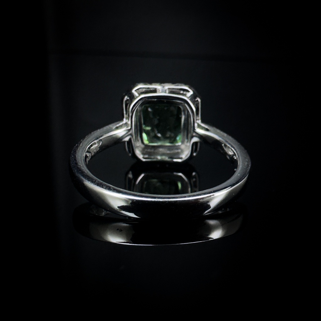 Bague Tourmaline & Diamants