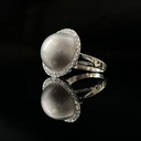 Bague Perle & diamants