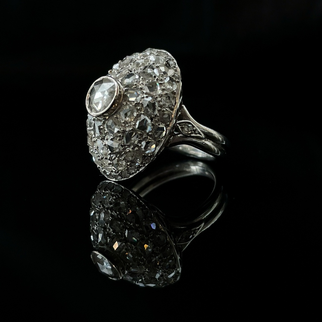 Bague Dôme Diamants