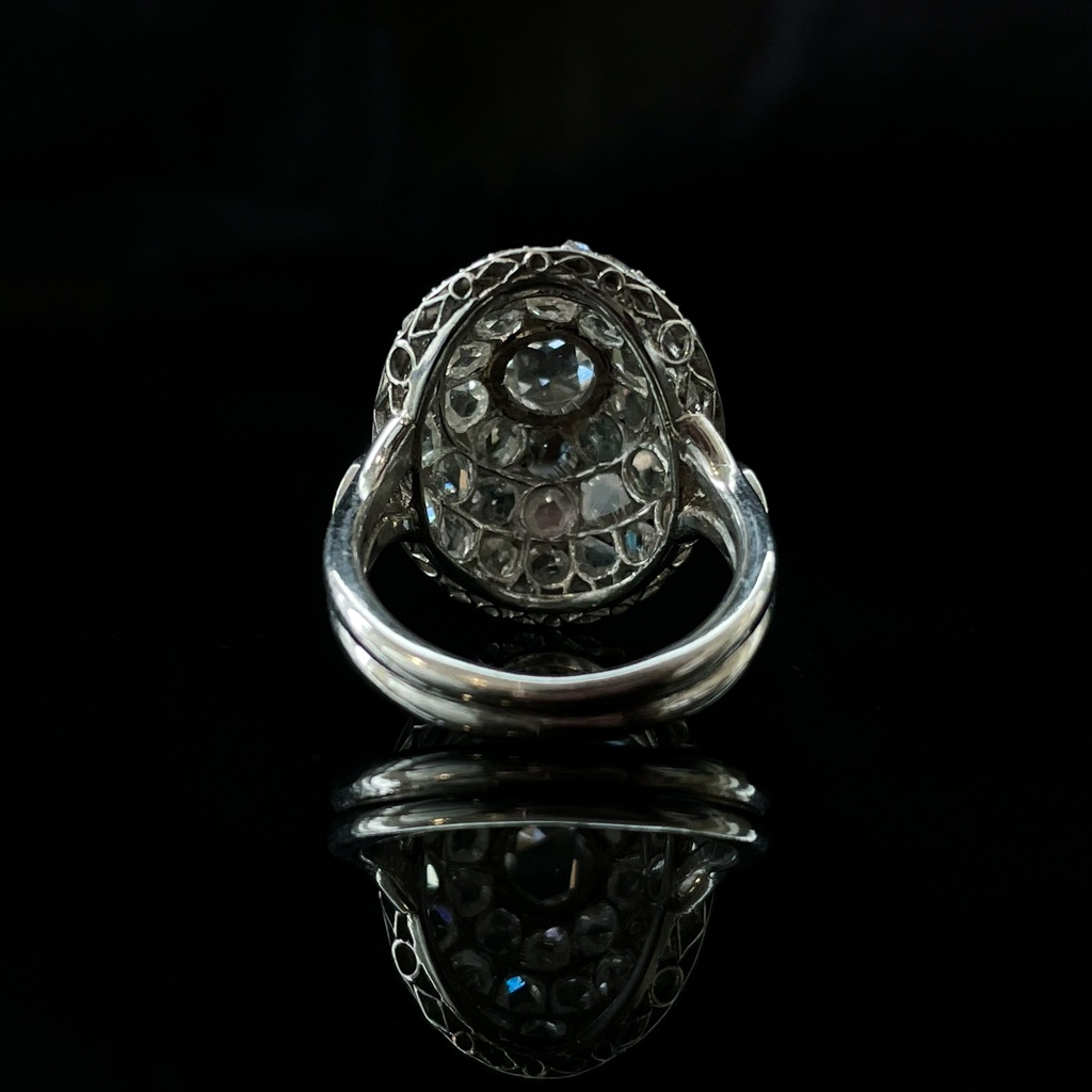 Bague Dôme Diamants