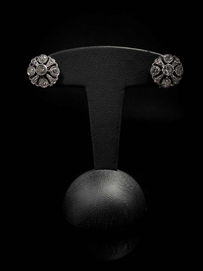 Boucles d'Oreilles diamants