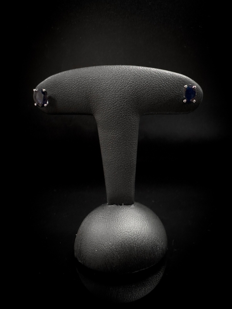 Boucles d'oreilles Saphirs 