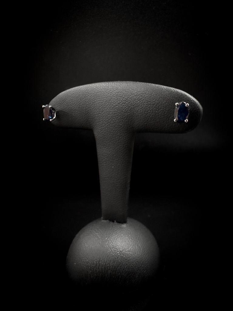 Boucles d'oreilles Saphirs 