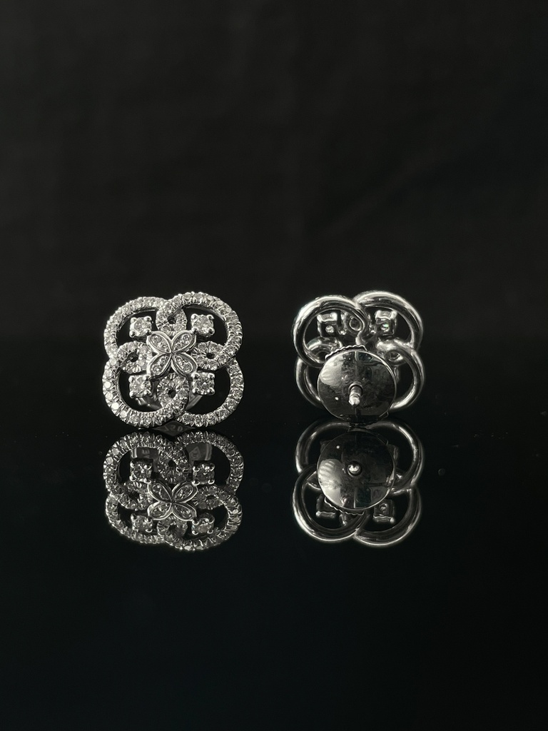 Boucles d'Oreilles "dentelle"