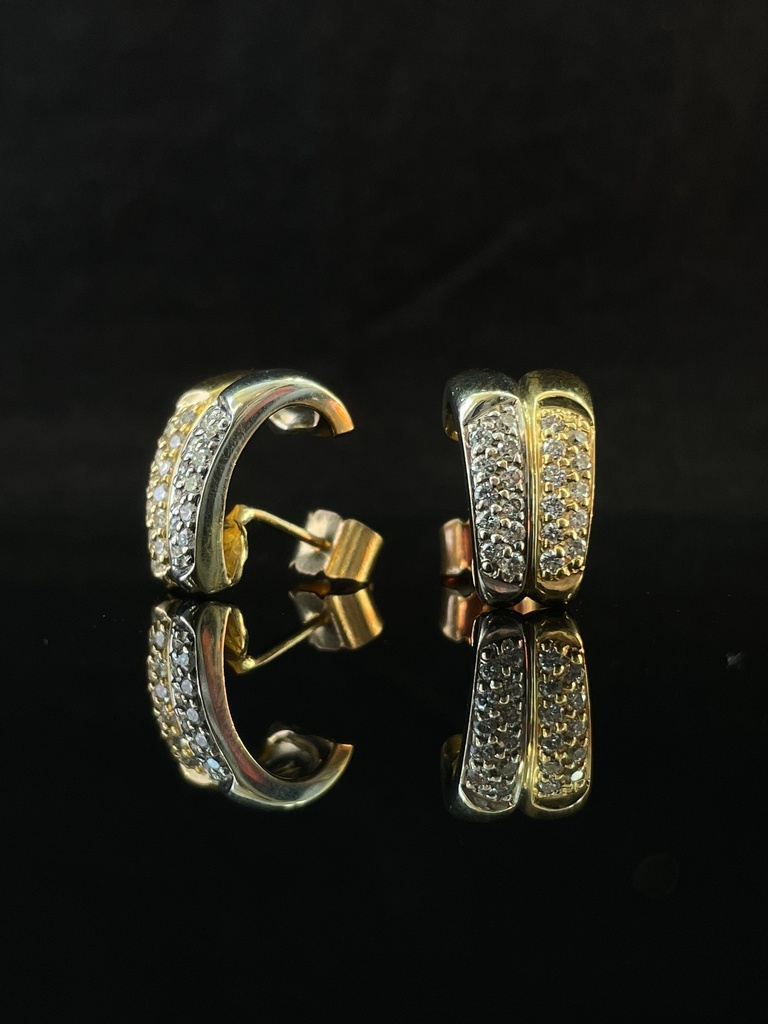 Boucles d'oreilles brillants