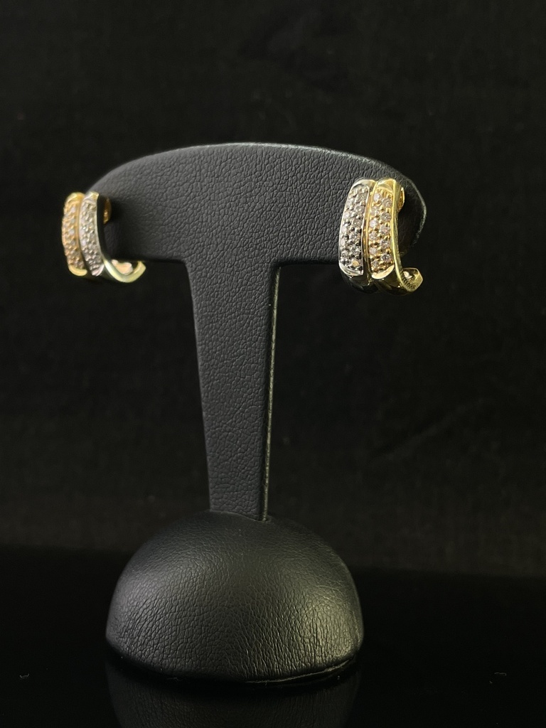 Boucles d'oreilles brillants