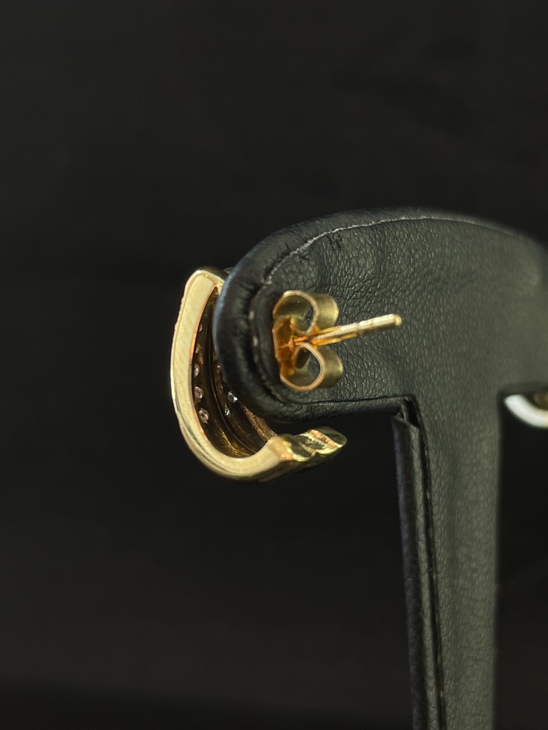 Boucles d'oreilles brillants