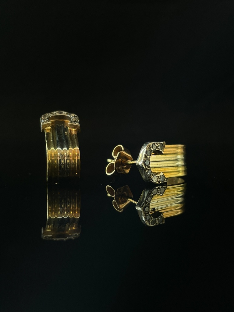 Boucles d'oreilles diamants