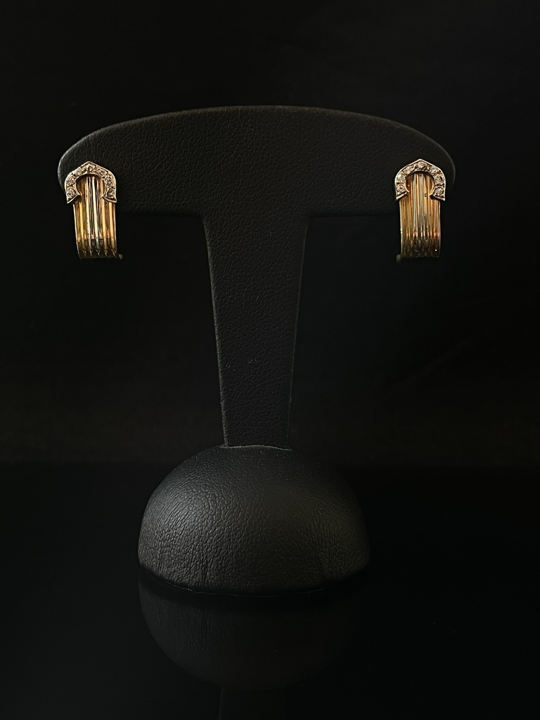 Boucles d'oreilles diamants