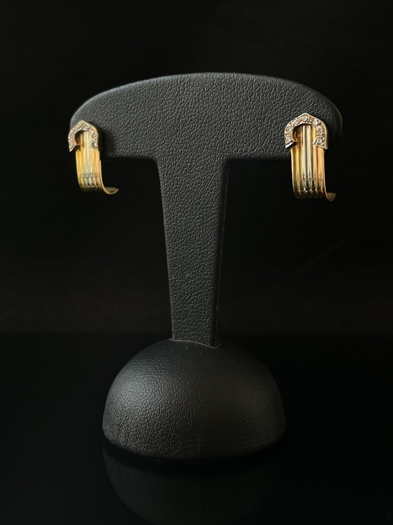 Boucles d'oreilles diamants