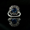 Bague Saphir et Diamants 