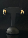 Boucles d'oreilles saphir et brillants