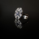 Bague Saphir et Brillants