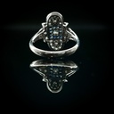 Bague Saphirs et Brillants