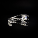 Boucles d'oreilles Saphirs et Brillants