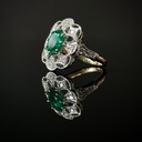 Bague Emeraude et Brillants