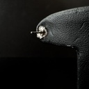 Boucles d'oreilles Saphirs et Brillants