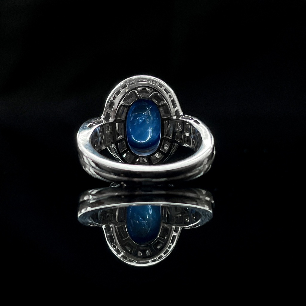 Bague Saphir et Brillants