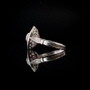 Bague Diamants & Rubis