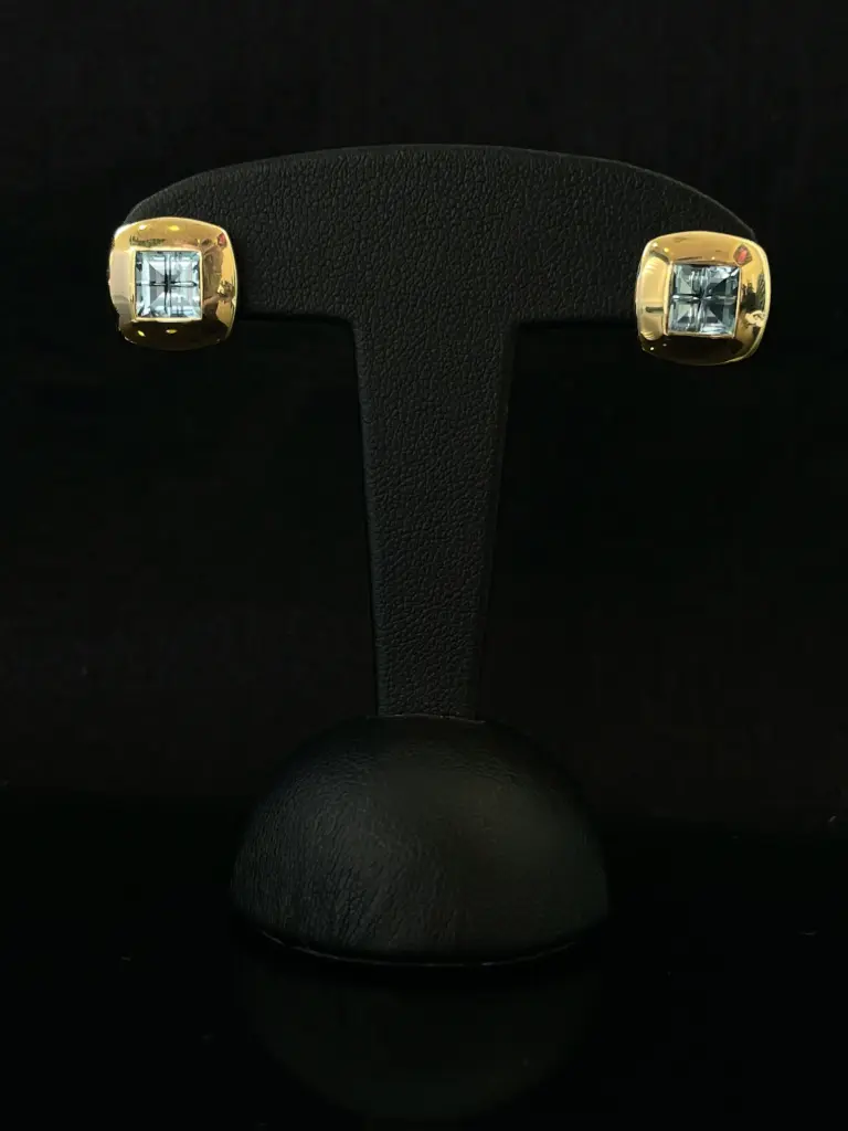 Boucles d'oreilles Topaze