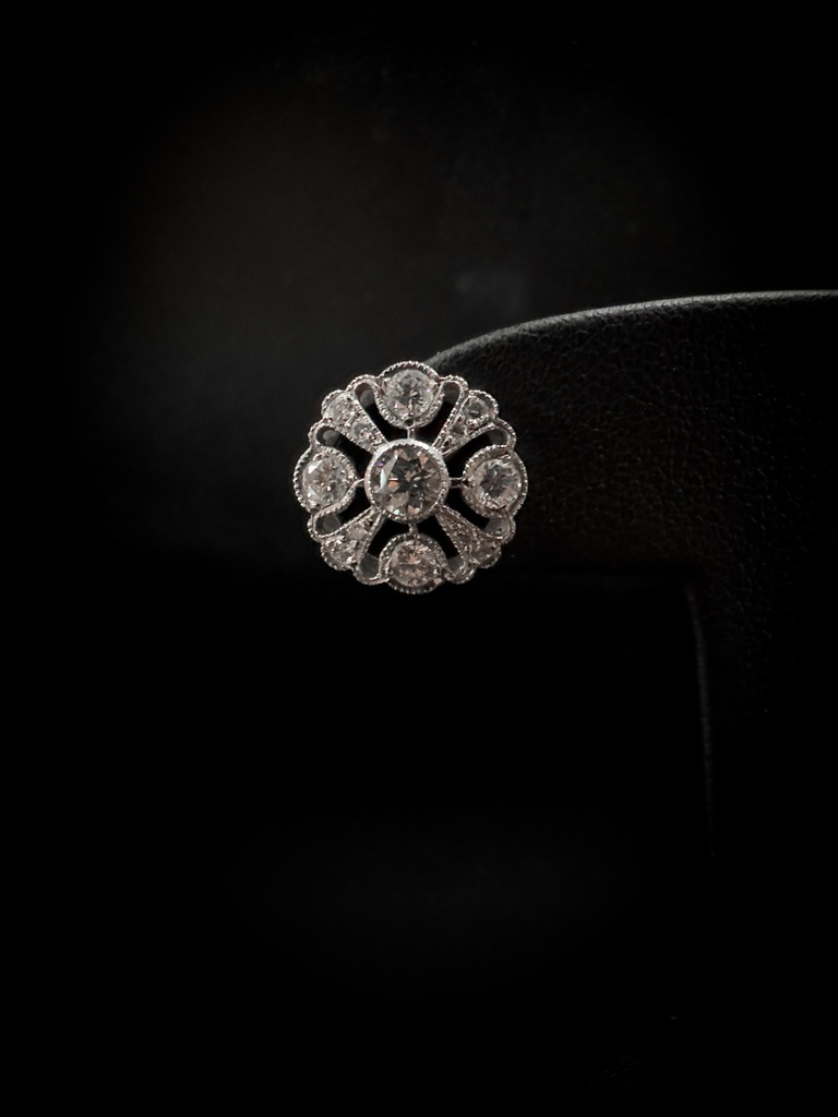 Boucles d'Oreilles diamants