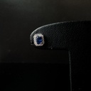 Boucles d'oreilles Saphirs et Brillants