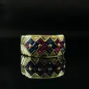 Bague Saphir & Rubis
