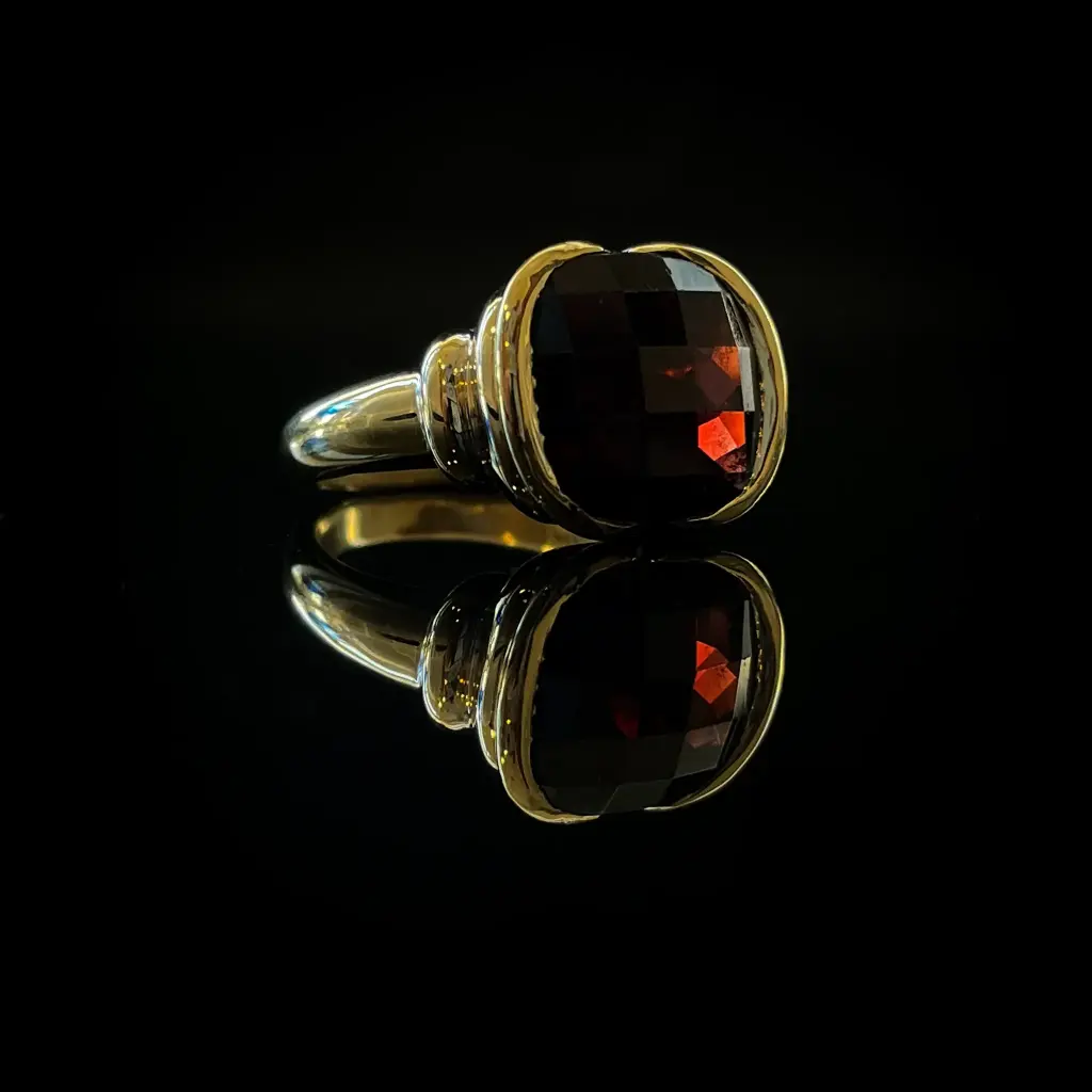 Bague Grenat