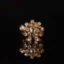 Bague feu d'artifice & diamants