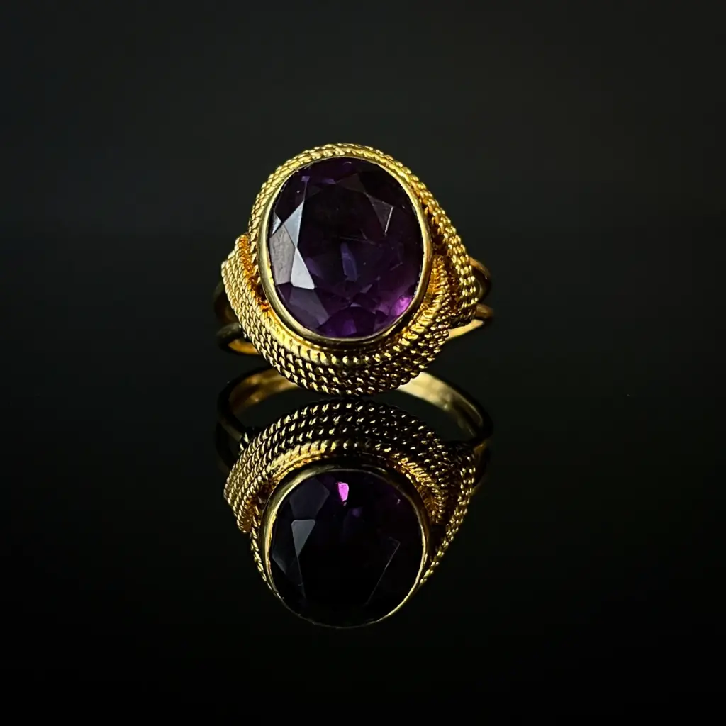 Bague améthyste