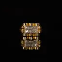 Bague Tank & diamants