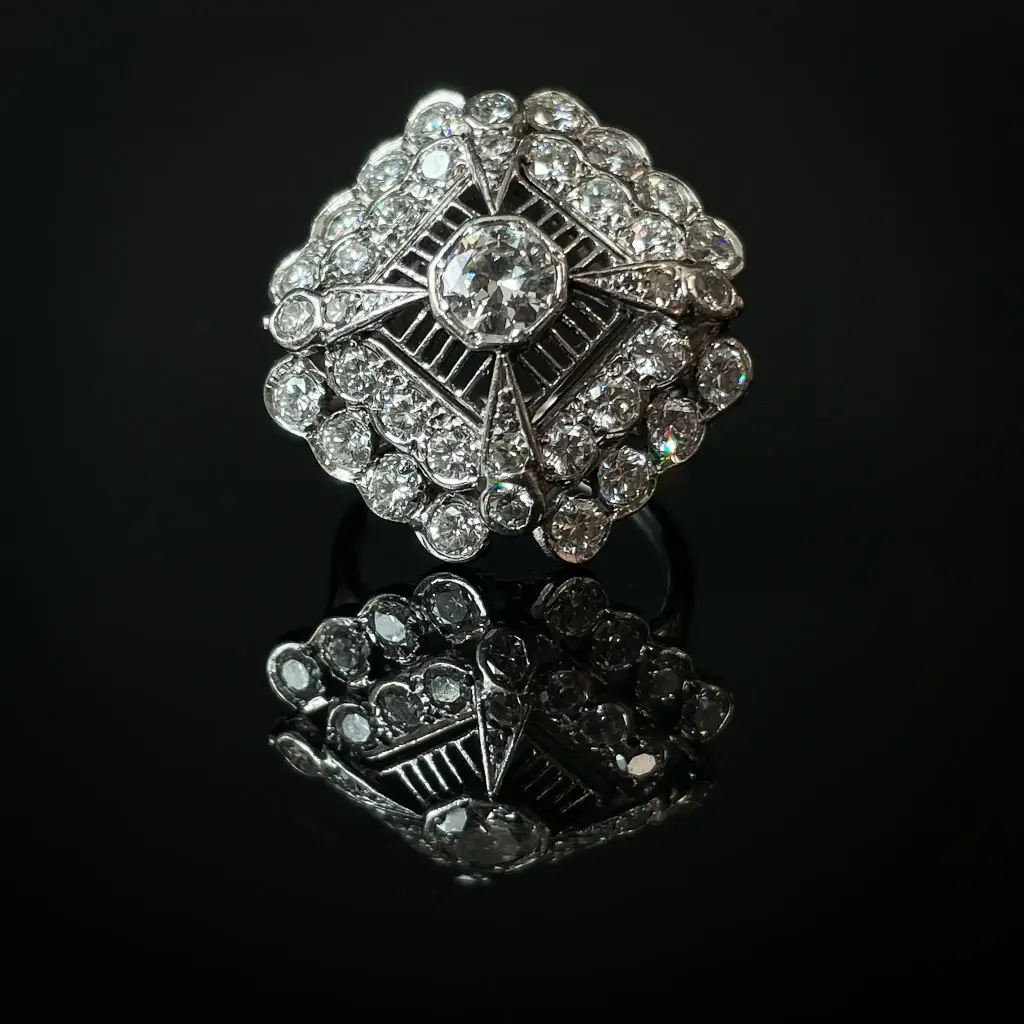 Bague diamants