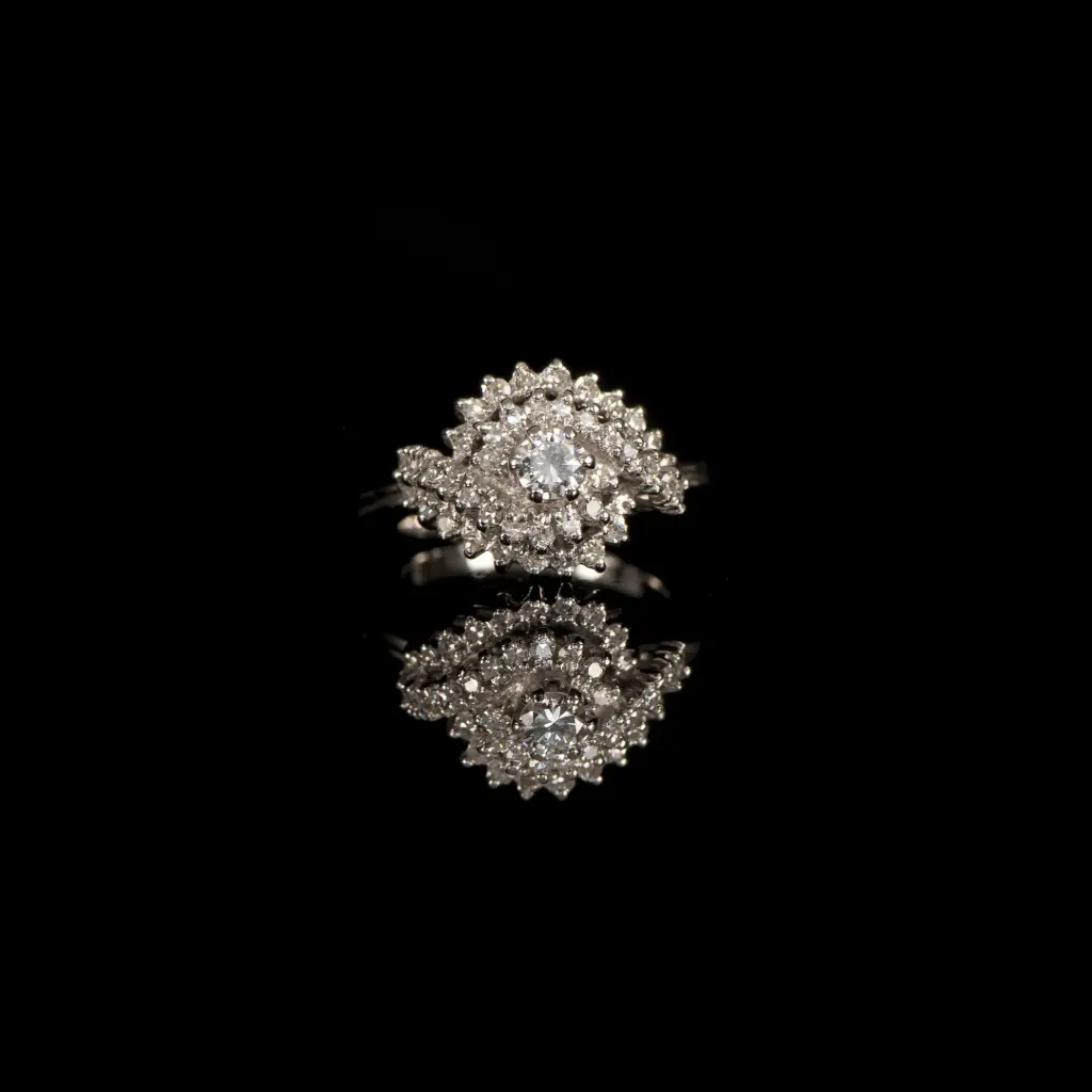 Bague brillants