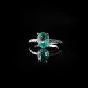 Bague Emeraude et Brillants