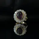 Bague améthyste et diamants