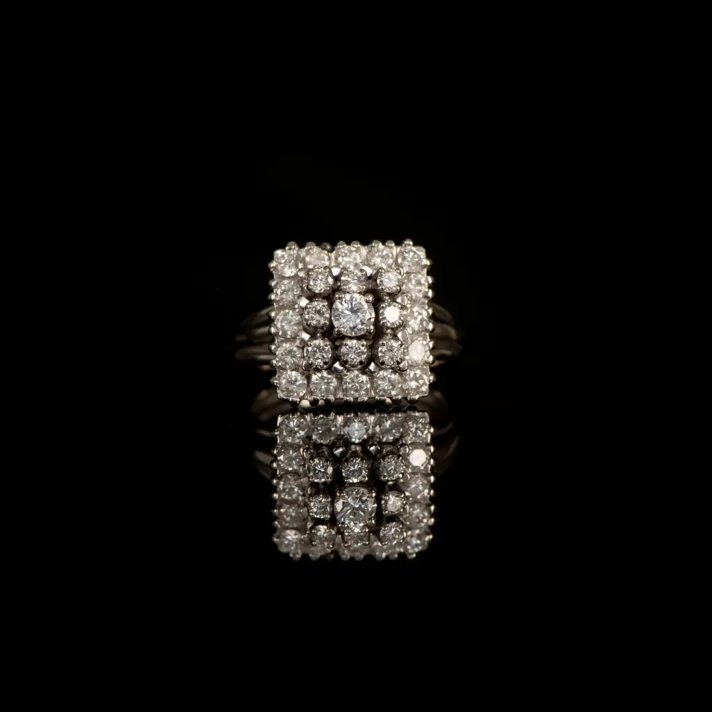 Bague brillants