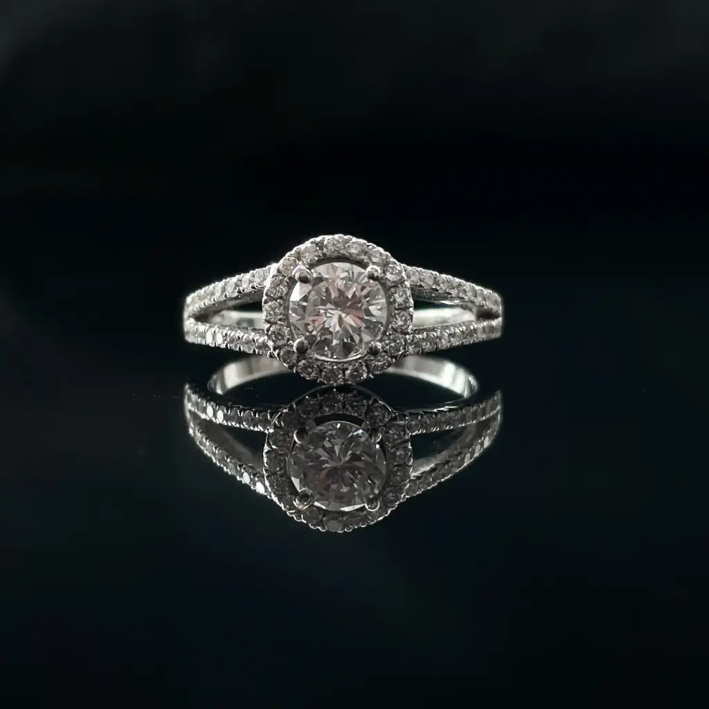 Bague diamants 