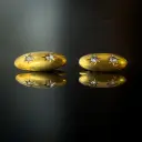 Boutons de manchette Or & Diamants