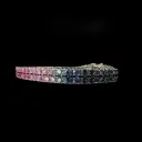Bracelet rivière de saphirs