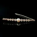 Broche Perle & Diamants