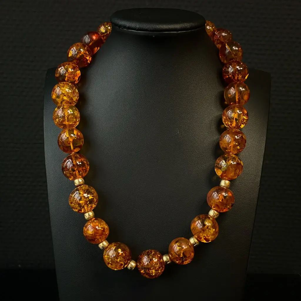 Collier ambre