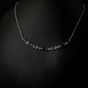Collier topaze et diamants