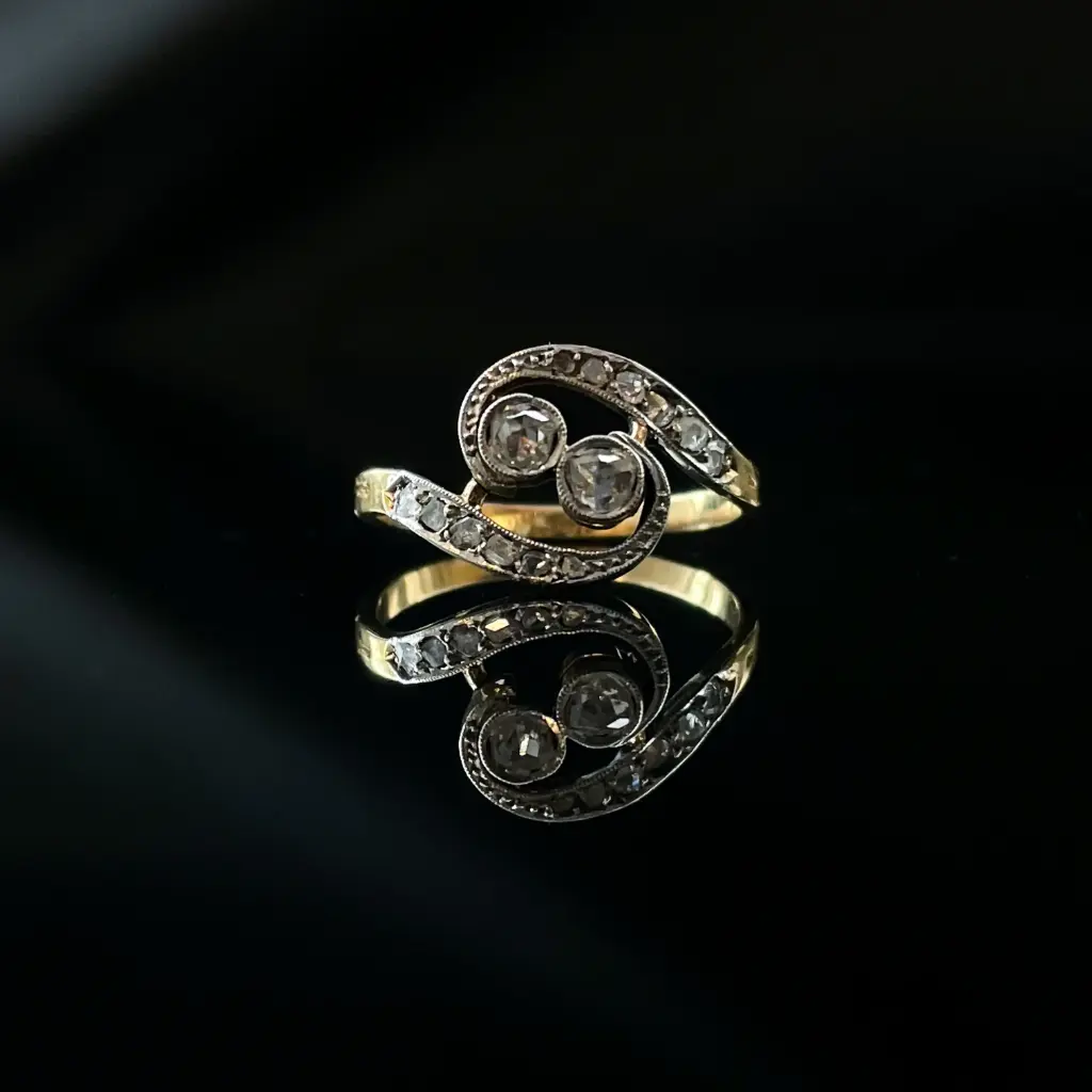 Bague diamants