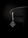 Boucles d'oreilles diamants percés